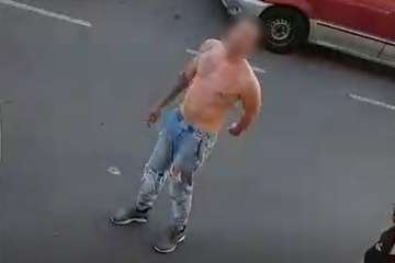  Caserones Altos alerta de un joven 'okupa' que se muestra 